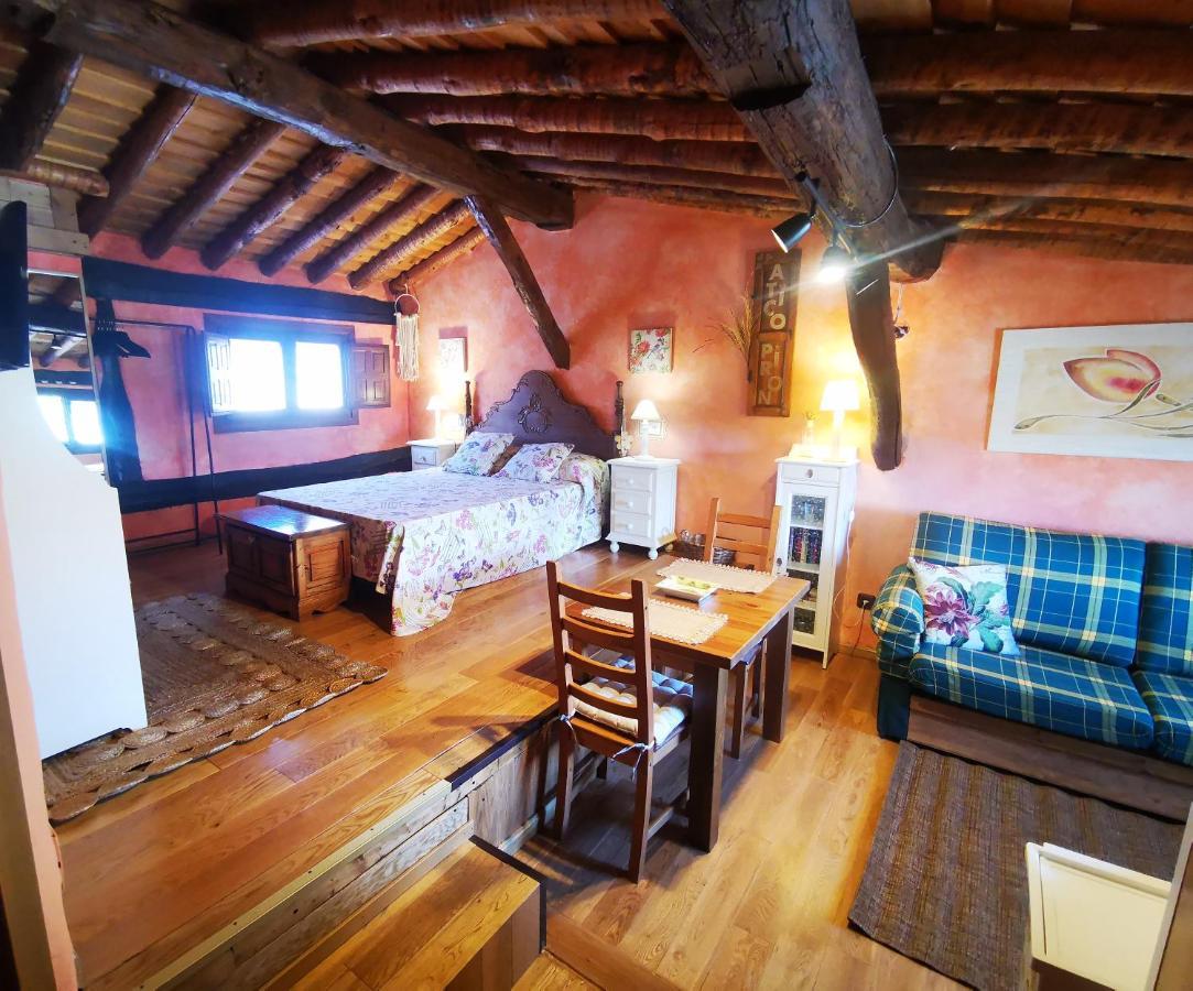 Ferienwohnung Atico Piron Adrada de Piron Exterior foto
