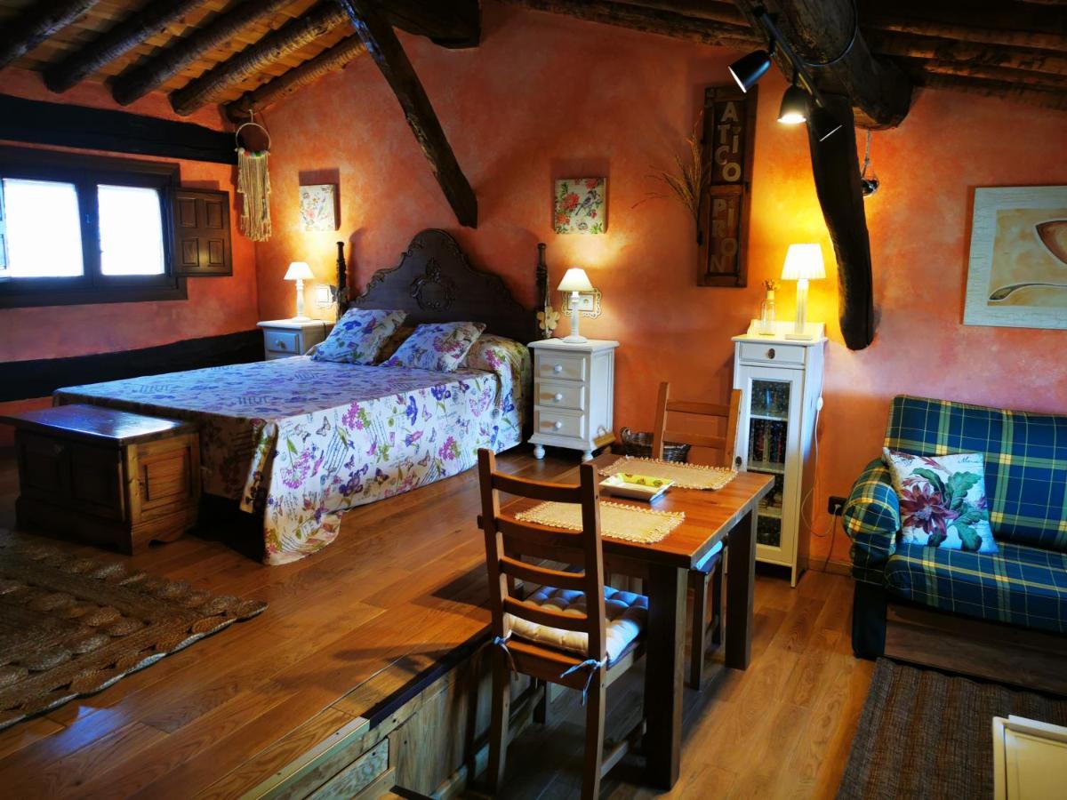 Ferienwohnung Atico Piron Adrada de Piron Exterior foto