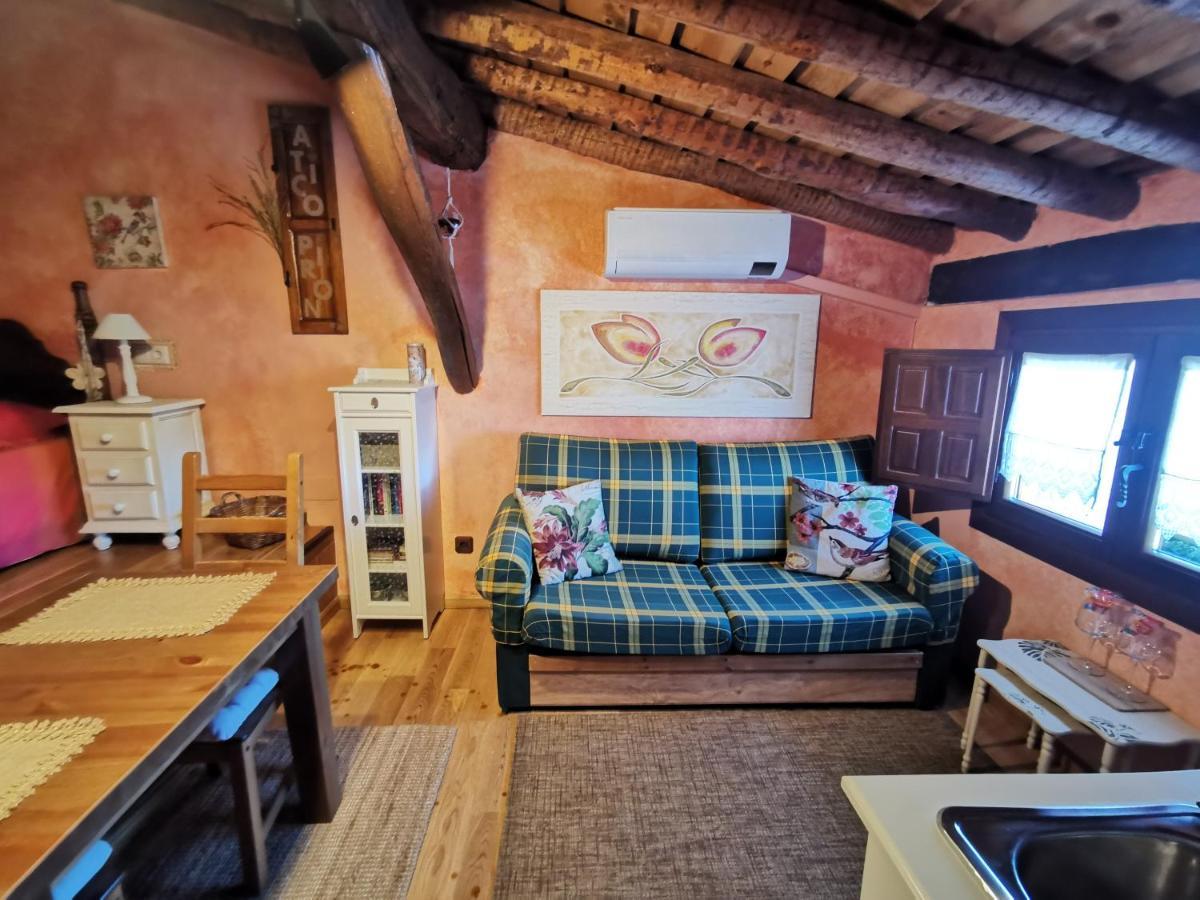 Ferienwohnung Atico Piron Adrada de Piron Exterior foto